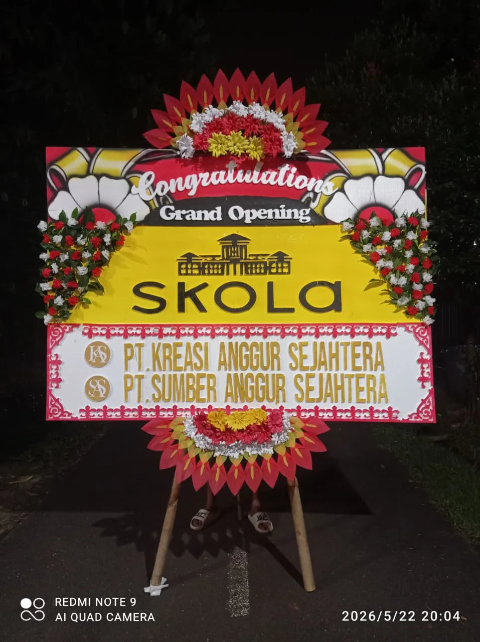 Bunga Selamat 001 - Mulya Abadi Florist