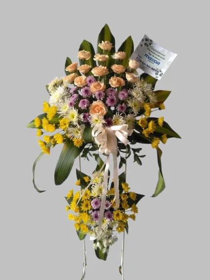 Standing Flower Selamat 002 - Mulya Abadi Florist
